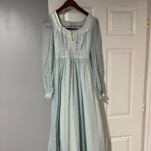 Vintage blue Gunne Sax dress